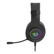 Casti gaming Redragon Hylas USB iluminare RGB negre
