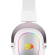 Casti Redragon ZeusX 7.1 albe iluminare RGB