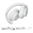 Casti gaming bluetooth si cu fir Redragon Vibecore 600X ANC albe