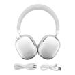 Casti gaming Bluetooth cu si fara fir Redragon Vibecore 700NC ANC albe
