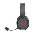 Casti gaming Bluetooth cu fir si wireless Redragon Arrow negre