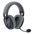 Casti gaming Bluetooth cu fir si wireless Redragon Skuld Pro negre cu iluminare albastra