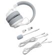 Casti gaming Bluetooth cu fir si wireless Redragon Spectra Pro albe