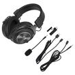 Casti gaming Bluetooth cu fir si wireless Redragon Titan negre dual microfon
