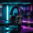 Casti gaming Bluetooth cu fir si wireless Redragon Titan negre dual microfon