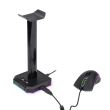 Suport casti Redragon Scepter Pro iluminare RGB			