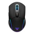 Mouse gaming wireless si cu fir Gamdias Hades M2 negru iluminare aRGB