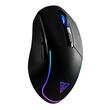 Mouse gaming wireless si cu fir Gamdias Hades M2 negru iluminare aRGB