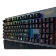 Tastatura gaming mecanica Gamdias Hermes P1 neagra iluminare RGB switch-uri negre
