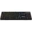 Tastatura gaming mecanica Gamdias Hermes P2A neagra iluminare RGB