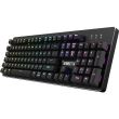 Tastatura gaming mecanica Gamdias Hermes P2A neagra iluminare RGB