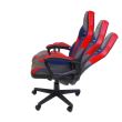 Scaun gaming Inaza Hero negru cu rosu si albastru