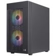 Carcasa Aerocool Hexform V2 RGB neagra