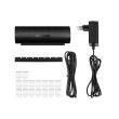 HUB USB Streamplify CTRL 7 iluminare RGB 7 port-uri