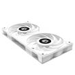 Ventilator radiator ID-Cooling ICEFAN 240 Snow 240mm iluminare aRGB