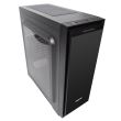 Carcasa Segotep Halo 6 neagra fara ventilatoare