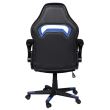Scaun gaming Inaza Interceptor negru cu albastru