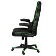 Scaun gaming Inaza Interceptor negru cu verde