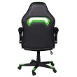 Scaun gaming Inaza Interceptor negru cu verde