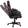 Scaun gaming Inaza Interceptor negru cu rosu