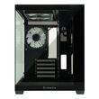 Carcasa panoramica Inaza Cube neagra