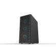Carcasa Inaza Fury Tempered Glass neagra