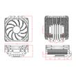Cooler procesor ID-Cooling IS-40X-V3