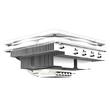 Cooler procesor ID-Cooling IS-55 alb iluminare aRGB