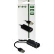 Adaptor Retea Gigabit Inter-Tech Argus IT-810 negru