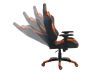 Scaun gaming Inaza Imperator negru cu portocaliu Open Box