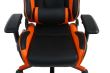 Scaun gaming Inaza Imperator negru cu portocaliu Open Box