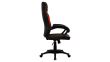 Scaun gaming ThunderX3 JC1 negru cu rosu
