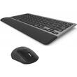 Kit tastatura si mouse bluetooth si wireless Delux K33000+M520DB negru