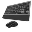 Kit tastatura si mouse bluetooth si wireless Delux K33000+M520DB negru