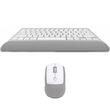 Kit tastatura si mouse wireless Delux K33000+M520GX gri