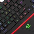 Tastatura gaming Redragon Karura 2 neagra iluminare RGB			
