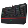Tastatura gaming Redragon Karura 2 neagra iluminare RGB			