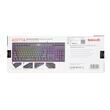 Tastatura gaming Redragon Aditya neagra iluminare RGB