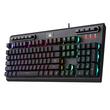 Tastatura gaming Redragon Aditya neagra iluminare RGB