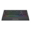 Tastatura gaming Bluetooth cu fir si wireless Redragon Shiva Pro neagra iluminare RGB