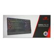 Tastatura gaming Bluetooth cu fir si wireless Redragon Shiva Pro neagra iluminare RGB