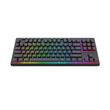 Tastatura gaming Bluetooth cu fir si wireless Redragon Shiva TKL Pro neagra iluminare RGB