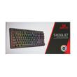 Tastatura gaming Redragon Shiva TKL neagra iluminare RGB
