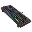 Tastatura gaming Redragon Varro neagra iluminare RGB