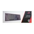 Tastatura gaming Redragon Crux neagra iluminare RGB