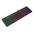 Tastatura gaming Redragon Netherbane neagra iluminare RGB