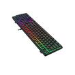 Tastatura gaming Redragon Netherbane neagra iluminare RGB