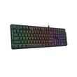 Tastatura gaming Redragon Netherbane neagra iluminare RGB