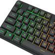 Tastatura gaming Redragon Netherbane neagra iluminare RGB