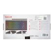 Tastatura gaming Redragon Crescent neagra iluminare RGB